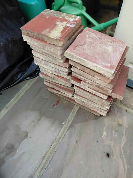 Photo of free Vintage quarry tiies (Rudgwick RH12 3ET) #1