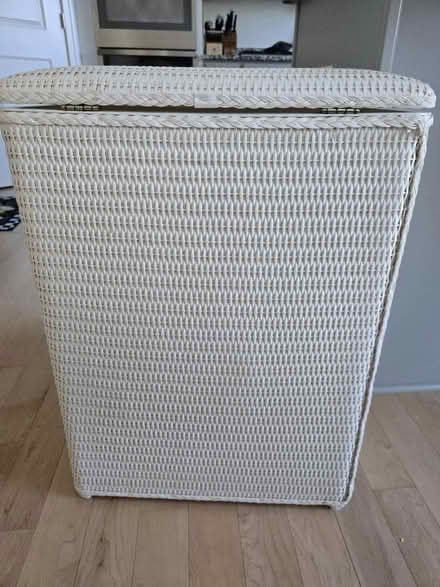 Photo of free MCM wicker hamper (Saline) #2