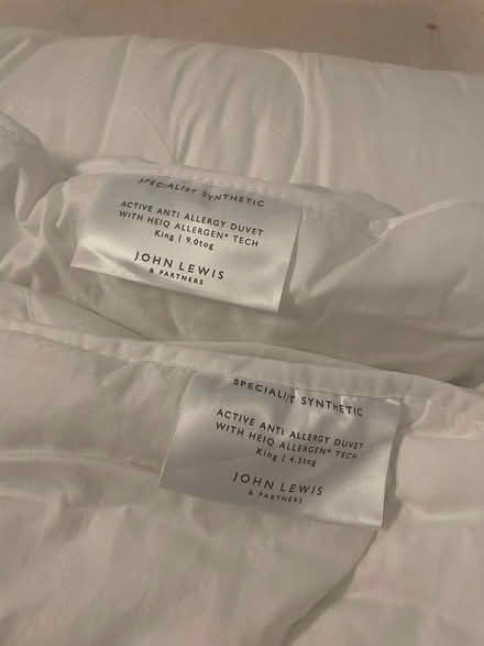 Photo of free King size anti allergy duvet (Rudgwick RH12) #1