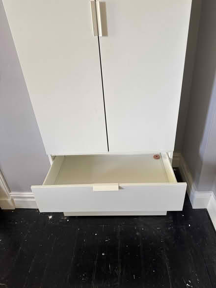 Photo of free IKEA white wardrobe (Tynemouth NE30) #2
