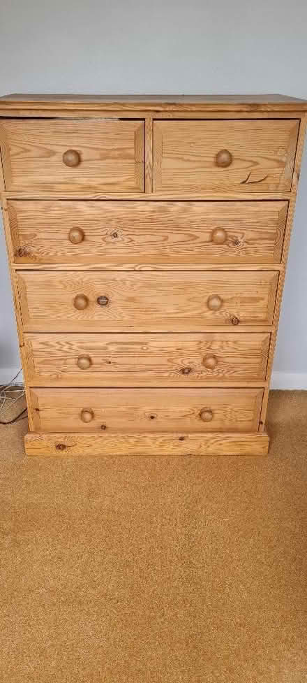 Photo of free Pine chest of drawers (Burnham SL1) #1