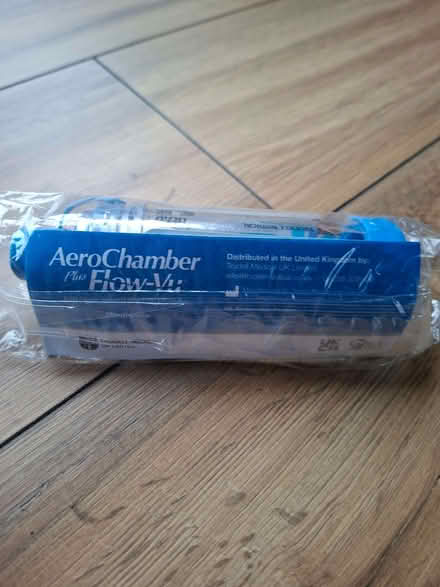 Photo of free AeroChamber Plus Flow-Vu Spacer Device for Inhalers (Mereoak Park RG2) #2