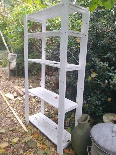 Photo of free Wooden shelves (Kimpton sg4) #1