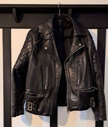 Photo of free Leather biker's jacket (Sunny Hill DE23) #1