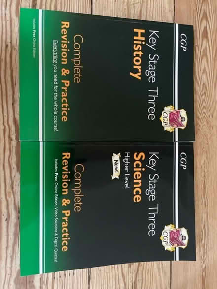 Photo of free KS3 revision books (New Marston OX3) #1