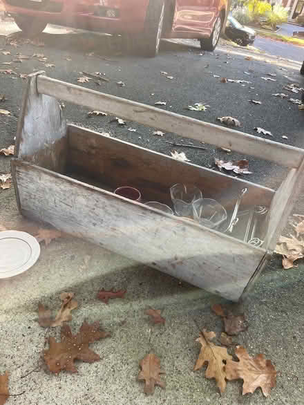 Photo of free Wooden tool box (Oradell) #1