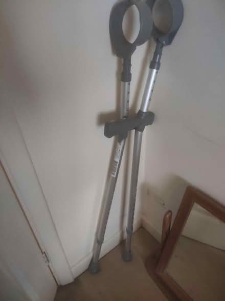 Photo of free Pair of crutches (Little Common, TN39) #1