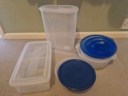 Photo of free Collection of plastic tubs (Oakenshaw BB5) #1