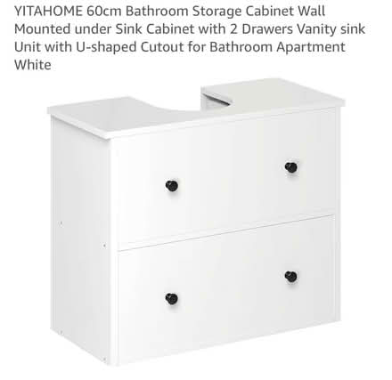 Photo of free Wall-mounted Under Sink Cabinet (St Andrews KY16) #1