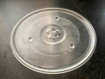 Photo of free Microwave glass turntable plate (Long Hanborough OX29) #1