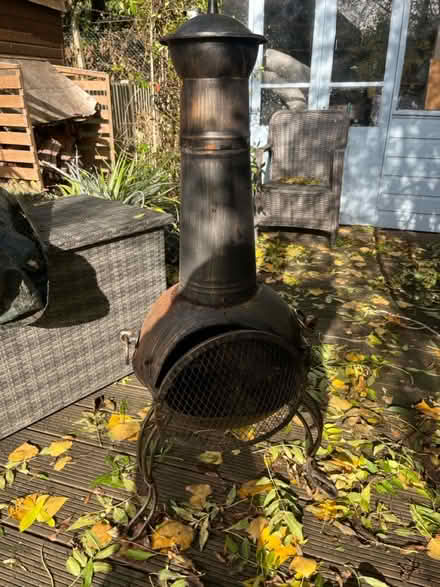 Photo of free Chiminea - garden wood burner (North Finchley, N12) #1