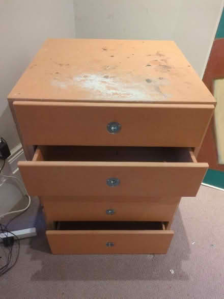 Photo of free Large, heavy MDF chest of drawers (Shepherds Bush W6) #1