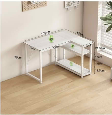 Photo of free L shape corner desk (Ilford) #2
