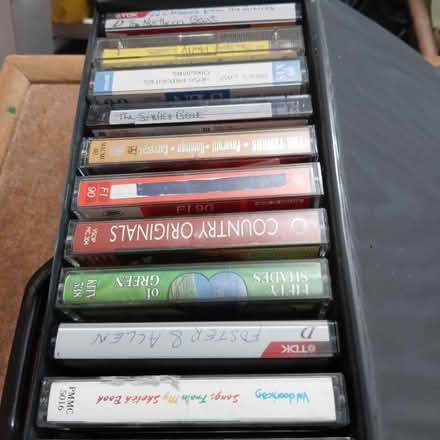 Photo of free Audio cassettes and case (Moreton CH46) #1