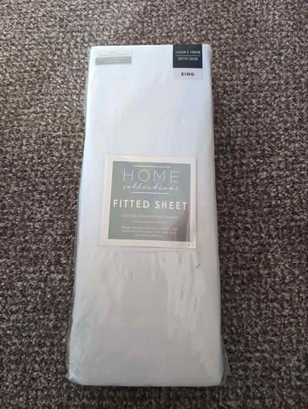 Photo of free king size white sheet (Penrith CA11) #1