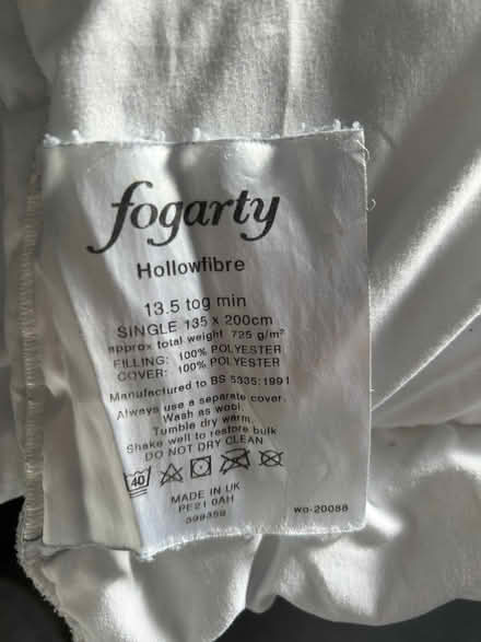 Photo of free Single duvet (Norbiton KT2) #2