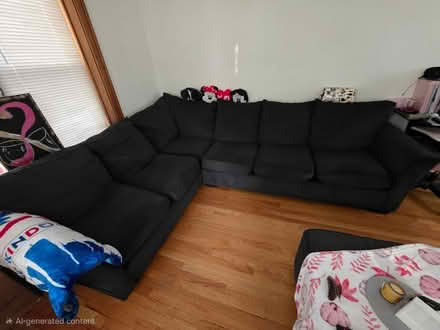 Photo of free 6 year old 2 piece Sectional (Northwest side) #3