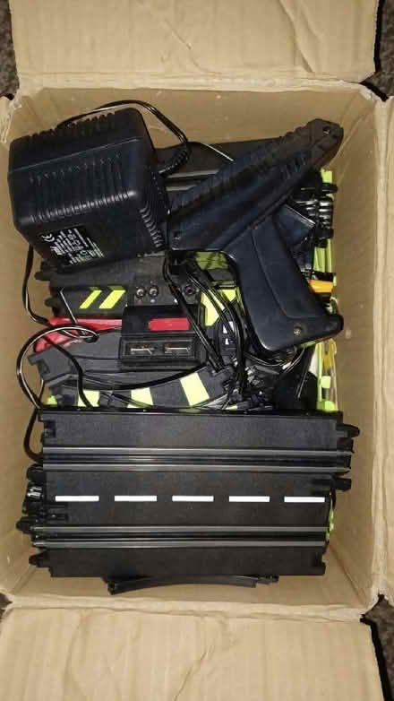 Photo of free Scalextric-type racing set - for spares and repairs (Corsham SN13) #1