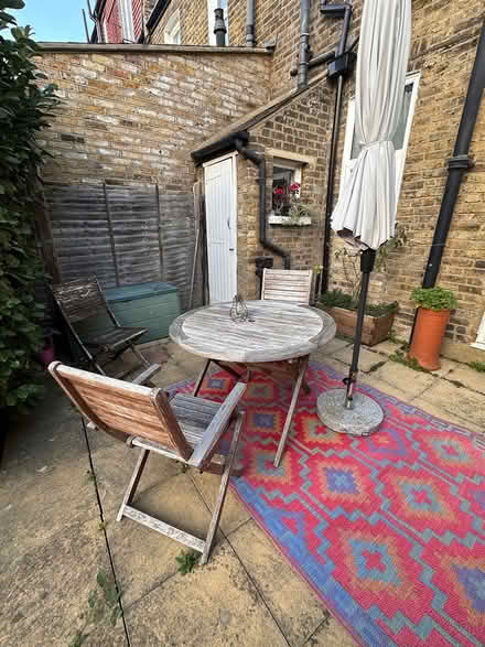 Photo of free Wood patio set (South Wimbledon SW20) #1