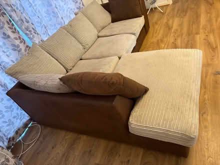 Photo of free 3 Seater Brown Sofa (Letchworth, SG6) #2