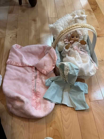 Photo of free Baby doll in carrier (Herndon Virginia (Oak Hill)) #2