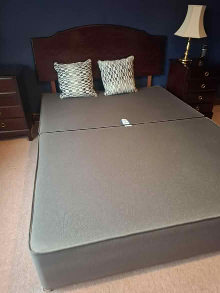 Photo of free King size bed base with headboard (Cockermouth CA13) #1