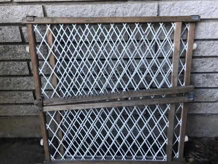 Photo of free Expandable Wood Baby Gate (South Irving) #1