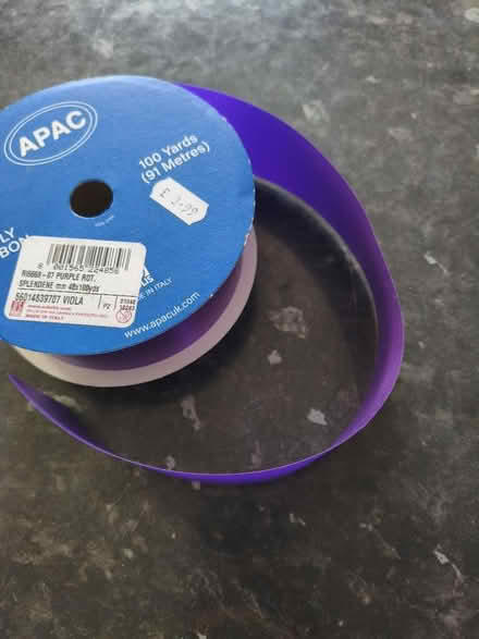 Photo of free Purple ribbon (Kingswood BS5) #1