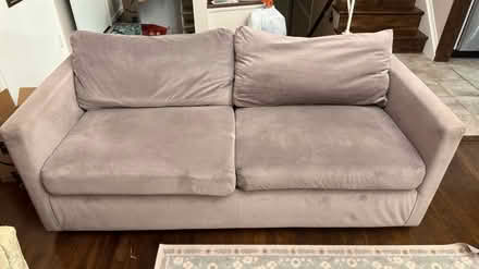 Photo of free Two-cushion loveseat (Aspen hill) #4