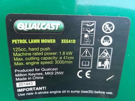 Photo of free Qualcast XSS41D lawn mower. (Rochford SS4) #4