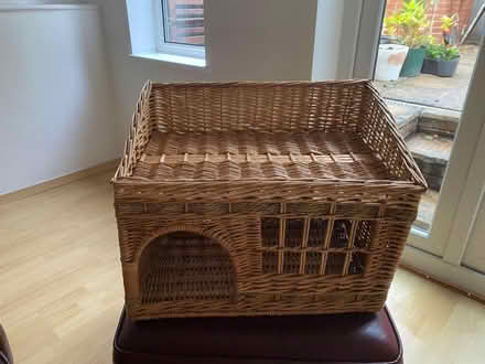 Photo of free Cat wicker bed house (Woking) #1