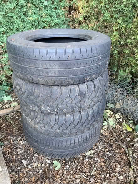 Photo of free Assorted Four Tyres (Stretton, Rutland LE15 7) #1