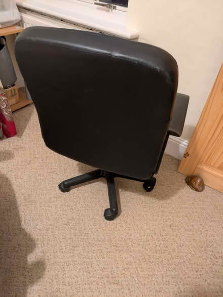 Photo of free Black office chair (Tewkesbury GL2) #2