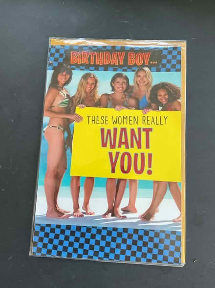 Photo of free Cheeky Birthday Card (RG30 Tilehurst) #1