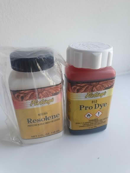 Photo of free Red Leather Dye (Crosspool S10) #1