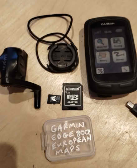 Photo of free Garmin Edge 800 GPS bicycle satnav (Ivy Farm SK11) #1