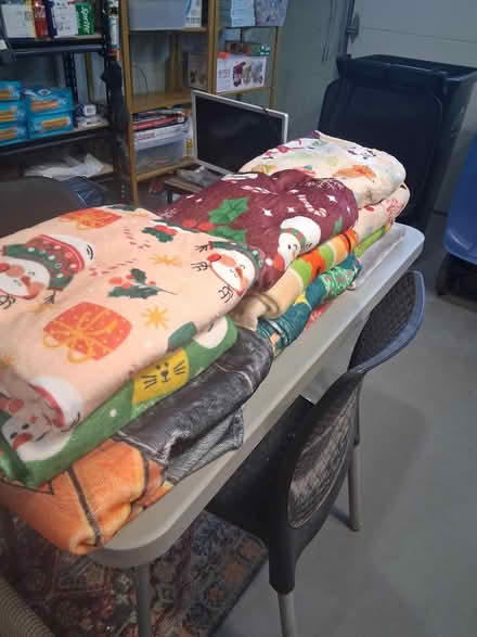 Photo of free Holiday throws/Blanket (Snell and Santa Teresa) #1