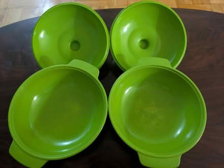 Photo of free Plastic serving bowl with lids (Victoria park & Eglinton) #1