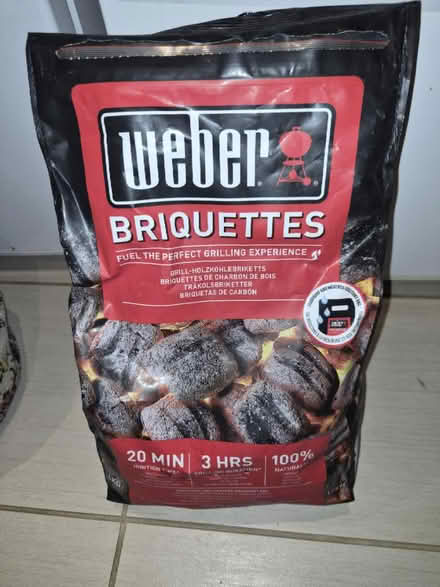 Photo of free Weber briquettes (Newport Pagnell MK16) #1
