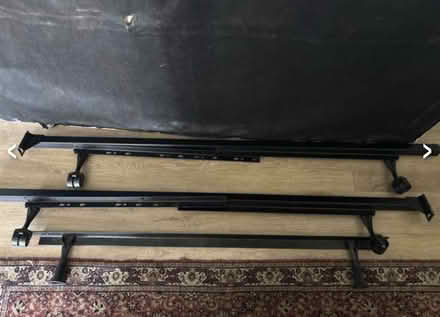 Photo of free Full size box spring & frame (West Fort Collins) #3