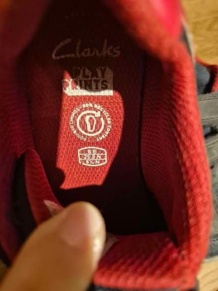 Photo of free Boys Clarks trainers size 8E (Exeter, Beacon Heath EX4) #2