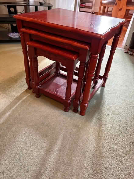 Photo of free Nest of tables (Sutton Courtenay OX14) #2