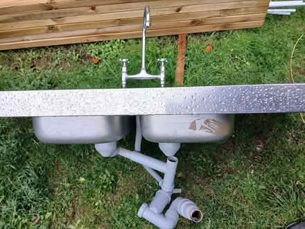 Photo of free IKEA stainless steel sink and taps (Cainscross GL5) #2