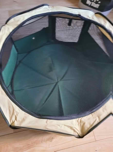 Photo of free Canvas, foldable small dog pen (Eltham SE9) #3