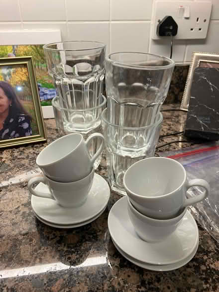 Photo of free Espresso coffee cups and glasses (Goffs Oak EN7) #1