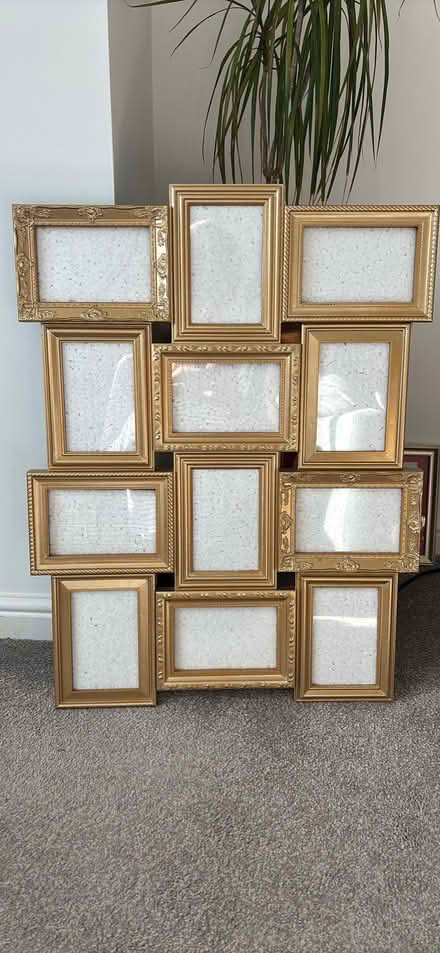 Photo of free Multi picture frame in gold (Carlisle CA3) #2