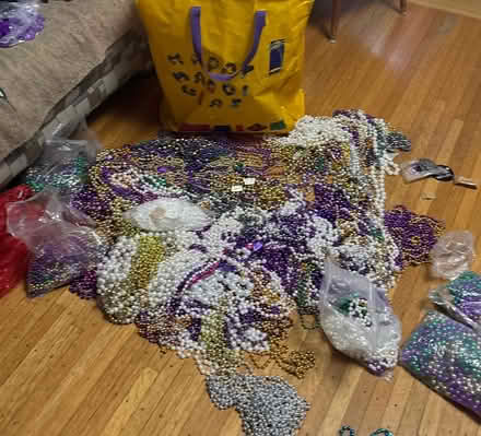 Photo of free Mardi Gras beads (Southwedge) #1