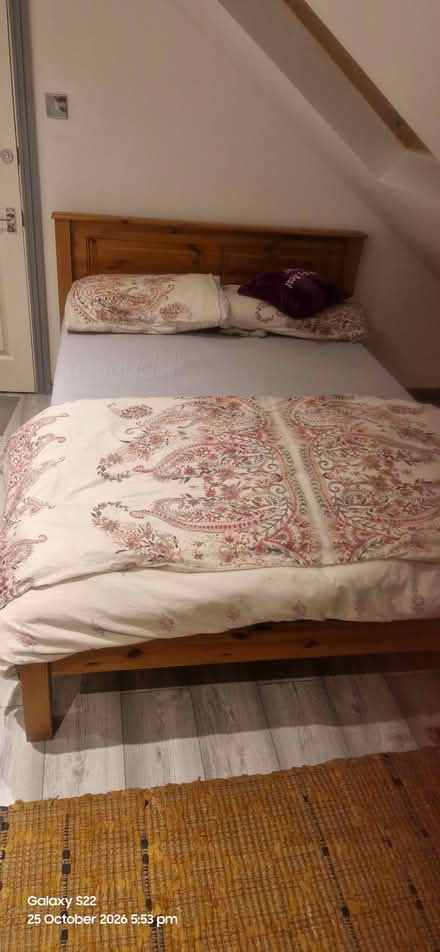 Photo of free Double bed and mattress only (stretham SW16) #1