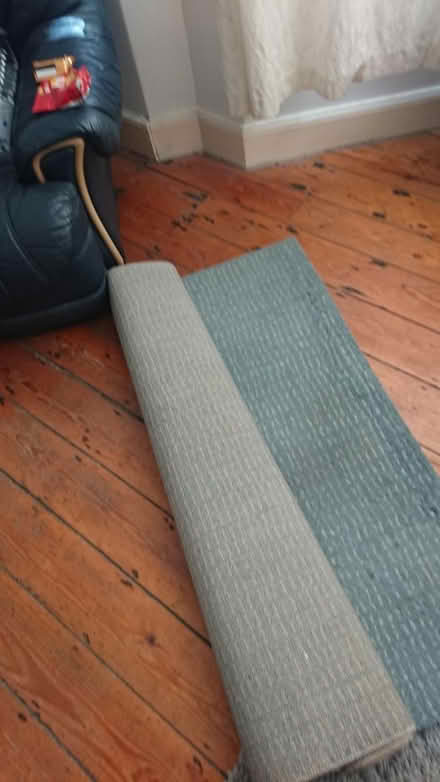Photo of free Blue rug with pattern (Ramsgate CT11) #1