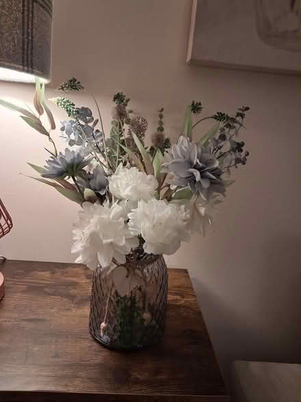 Photo of free Faux flower arrangement (Lumb BB4) #1